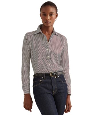 macys ralph lauren womens tops
