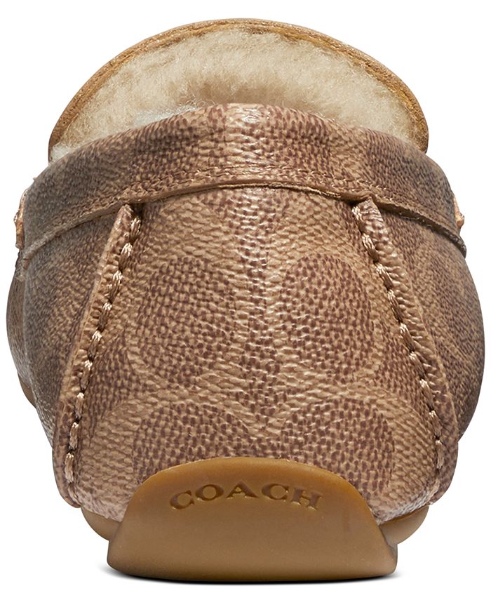 coach marley moccasin slippers