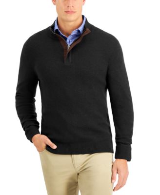 macys mens quarter zip sweaters