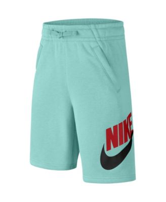 nike fleece shorts junior