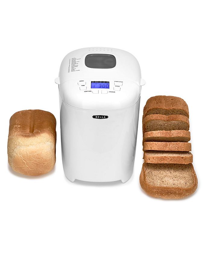 Bella 2 Lb Loaf Programmable Bread Maker Reviews Small Appliances Kitchen Macy S The bread machine can be the essential tool for seasoned bakers and beginners, so picking the right want might decide the taste of a fresh loaf. 2 lb loaf programmable bread maker