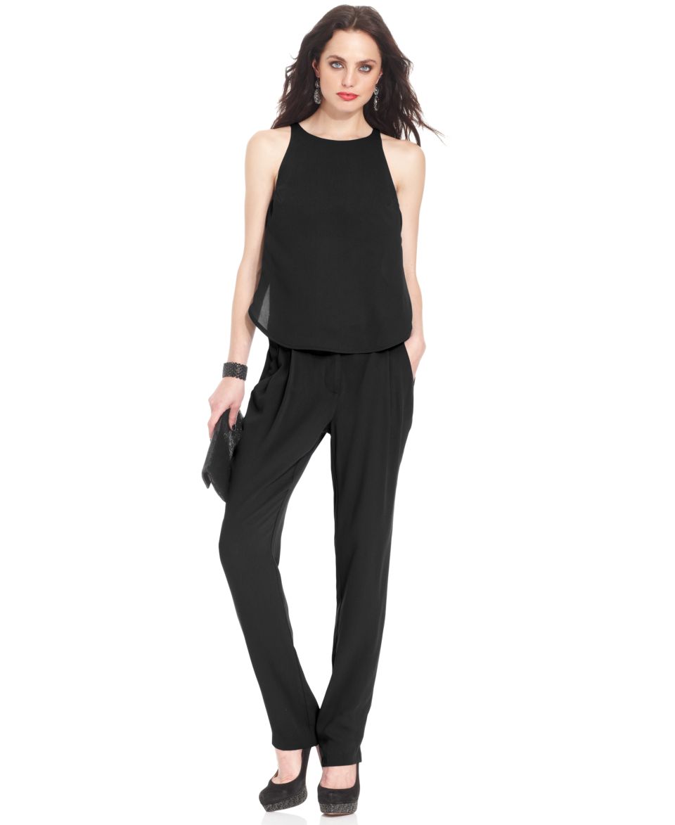 GUESS Cara Denim Jumpsuit   Pants & Capris   Women