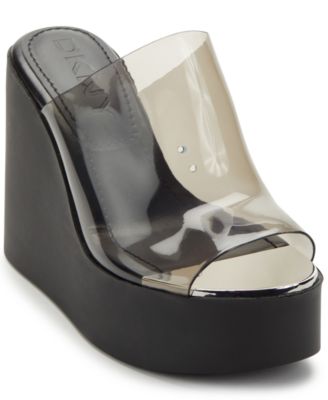 dkny platform sandals