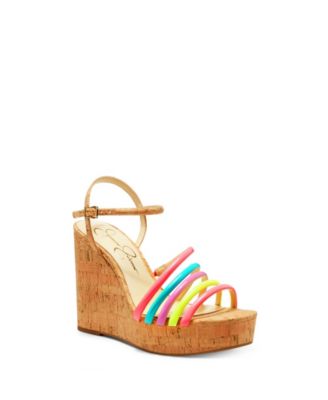 jessica simpson wedge flip flops