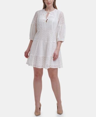 macys eyelet dress