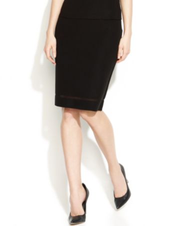 Calvin Klein Sweater Pencil Skirt - Skirts - Women - Macy's
