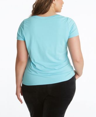 Crew Neck Tee Top Pool Party 