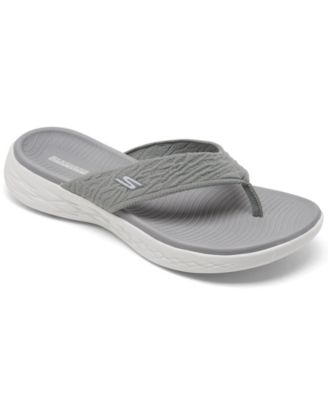 skechers flip flops womens on the go