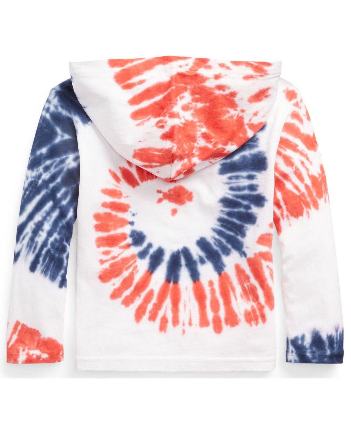 Polo Ralph Lauren Toddler Boys Team USA Tie-Dye Cotton Hooded T-shirt & Reviews - Shirts & Tops - Kids - Macy's