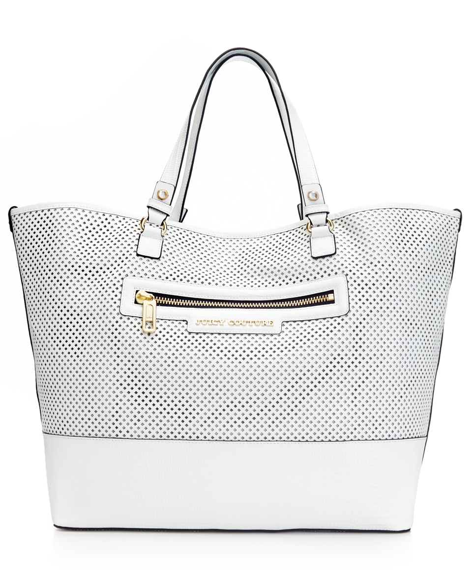 Juicy Couture Sierra Large Perforated Tote   Handbags & Accessories