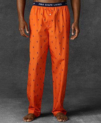 Polo Ralph Lauren Men's Sleepwear, Polo Player Pajama Pants - Pajamas ...