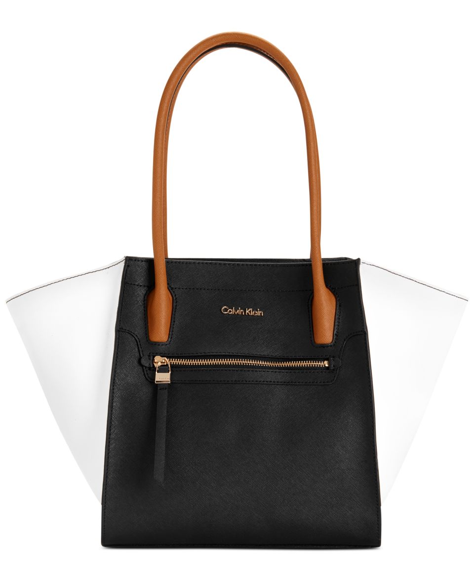 Calvin Klein On My Corner Saffiano Crossbody   Handbags & Accessories