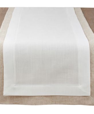 Настольная дорожка Saro Lifestyle с двухслойным дизайном, 54 