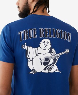Мужская футболка с круглым вырезом и коротким рукавом с логотипом Будды True Religion