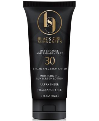 Солнцезащитный крем Black Girl широкого спектра действия SPF 30, 3 унции.