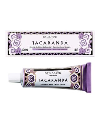 Женский увлажняющий крем для рук Jacaranda Creme de Maos Hidratante, 1,01 жидких унции, без цвета