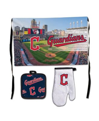 Роскошный набор для барбекю WinCraft Cleveland Guardians из 3 предметов