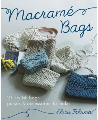 Сумки в стиле макраме: 21 стильная сумка, кошельки и аксессуары от Chizu Takuma