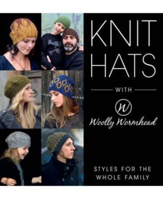 Вязаные шапки с шерстяной головкой Wormhead: фасоны для всей семьи от Woolly Wormhead