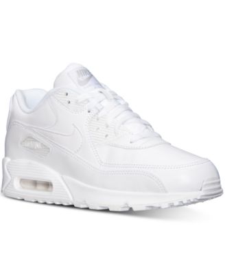 nike leather white sneakers