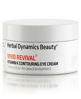 Осветляющий крем для век Herbal Dynamics Beauty с витамином К и зеленым чаем