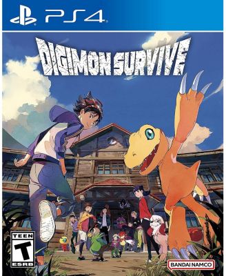Digimon Survive - игровая приставка Playstation 4 белого цвета