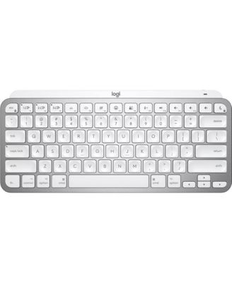 Bluetooth-клавиатура Logitech MX Keys Mini TKL для Apple mac OS, iPad OS - Бледно-серая