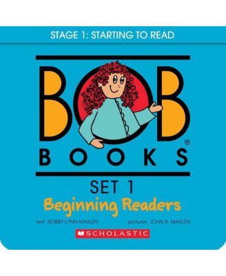 Bob Books Set 1- Серия книг о Бобе для начинающих читателей от Джона Р. Маслена