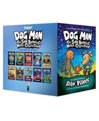Dog Man: Мегаколлекция Supa Buddies (бокс-сет Dog Man #1-10) от Дэва Пилки (Dav Pilkey)