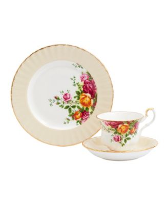 Розы Royal Albert Old Country Roses Ванильный набор из 3 предметов