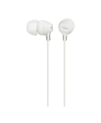 Наушники-вкладыши Sony MDR-EX15LP Fashion Color серии EX (белый) белый