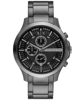 Мужские часы AX Armani Exchange 46 мм хронограф, серые