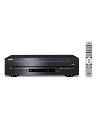 Yamaha CD-C603BL - 5-дисковый CD-чейнджер с возможностью воспроизведения через USB и смены режима воспроизведения (черный) черный