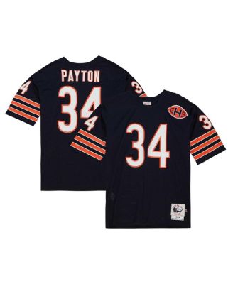 Мужская майка Mitchell & Ness Walter Payton Navy Chicago Bears 1983 года выпуска, выполненная в оригинальном стиле бывшего игрока