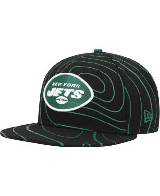 Мужская черная приталенная шляпа New York Jets Geo 59 размера 