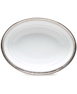 Столовая посуда Noritake, Овальное блюдо для овощей Crestwood Platinum
