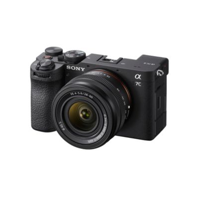 Гибридная камера Sony Alpha 7C II FF со сменным объективом и объективом 28-60 мм (черный) черный