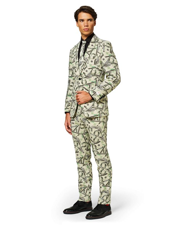 OppoSuits Men's Cashanova Money Suit & Reviews Suits & Tuxedos Men