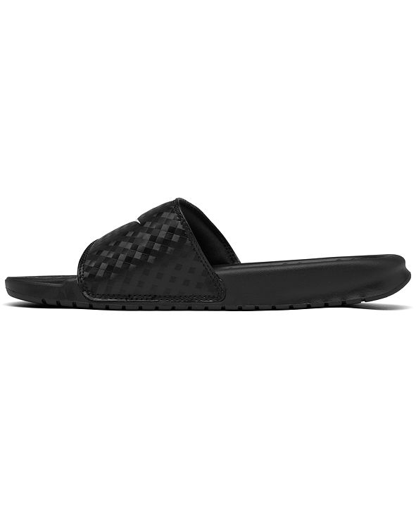 burberry print slides