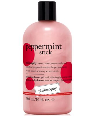 увлажняющий гель для душа philosophy Peppermint Stick 16 унций 5390₽