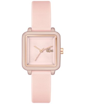 Lacoste Женские часы Lacoste 12.12 Flow с розовым силиконовым ремешком 26 мм