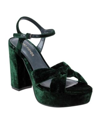 Женские босоножки на платформе Marc Fisher Deren на высоком блочном каблуке 19290₽