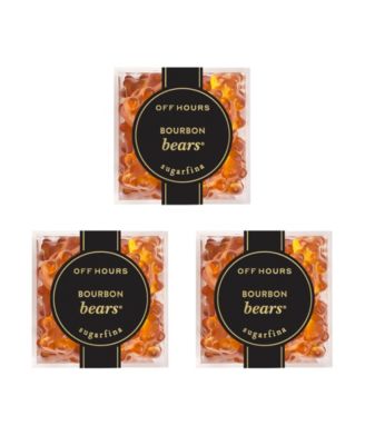 Конфеты Sugarfina Bourbon Bears, 3 штуки