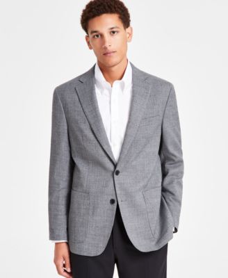 Мужское спортивное пальто из смеси шерсти классического кроя Brooks Brothers B By 75190₽