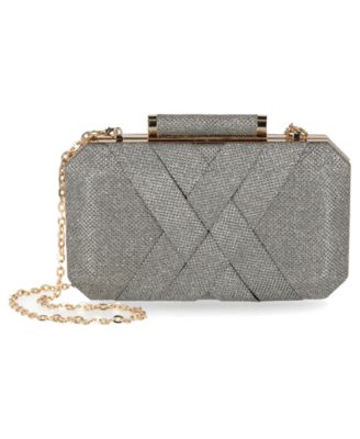 Клатч I.N.C. International Concepts Lindsayy XX с люрексом, эксклюзивно для Macy's gold