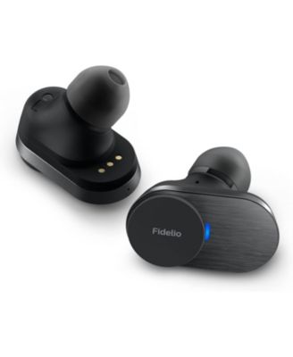 Беспроводные наушники Philips Fidelio T1 True с функцией активного шумоподавления Pro+, Аудиофильское качество, Белый, черный