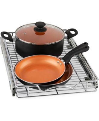 Выдвижной шкаф-органайзер Florida Brands с хромированной отделкой 14 x 21 дюйм