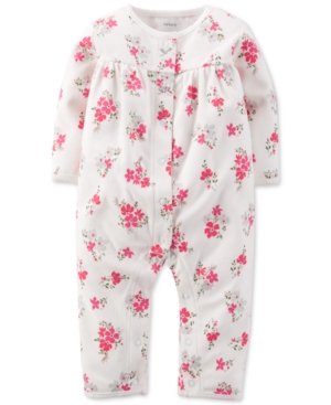UPC 888510959441 - Carter's Baby Girls' Floral Print Coverall ...