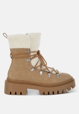 Ботинки из овечьей шерсти и искусственной кожи London Rag Omul 15990₽