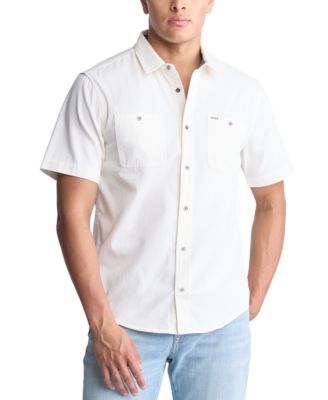 Мужская рубашка свободного кроя на пуговицах Buffalo David Bitton от Sagrino свободного кроя